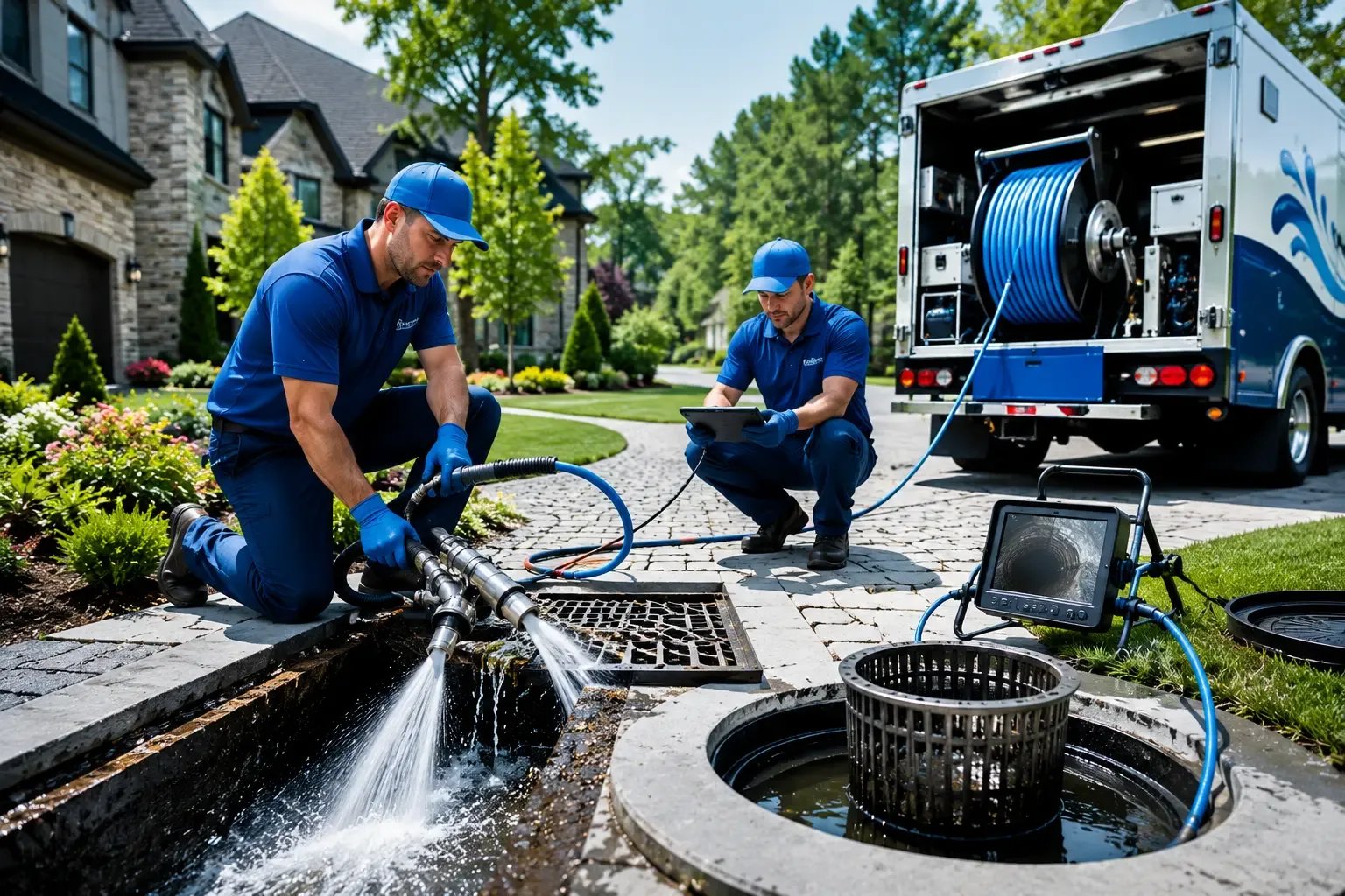 Local outdoor drain cleaning professionals in Midway, PA